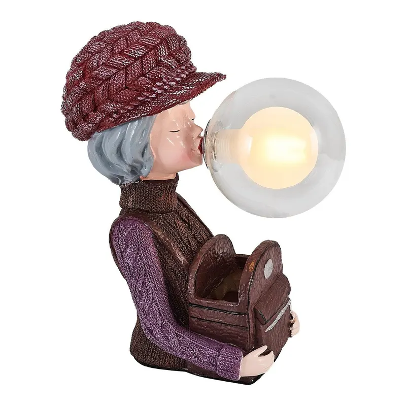 Veioză Krakow  Table Lamp, Rosu - arsiv