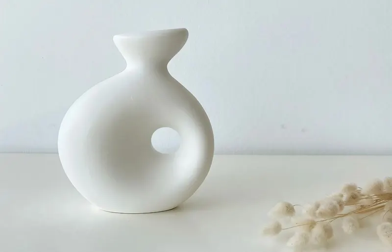 Decorațiune CY0144 14x16 - Alb