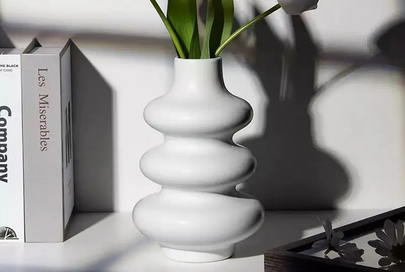 Decoratiune CY0076 8x20 - Alb