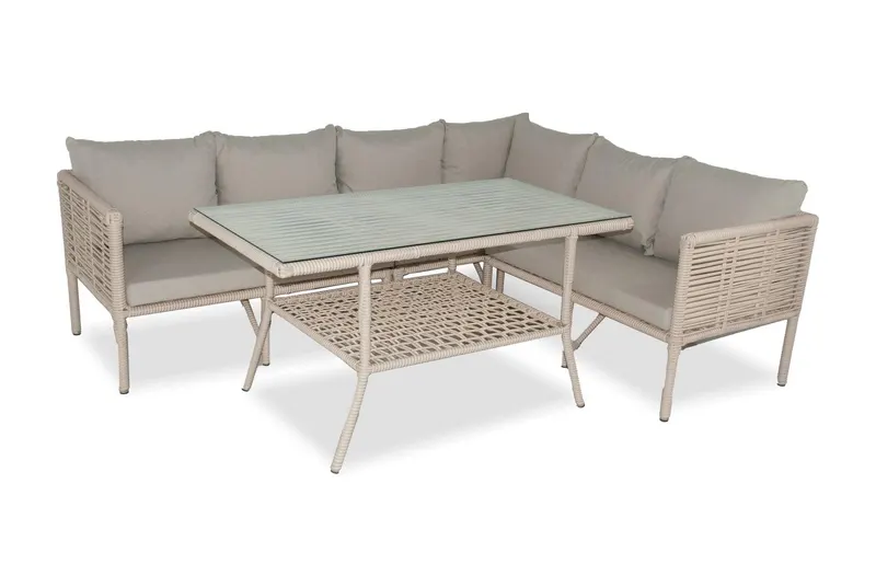 Set De Lounge De Grădină Newyork 224, Maro Inchis, 224X65X180 Cm - arsiv4