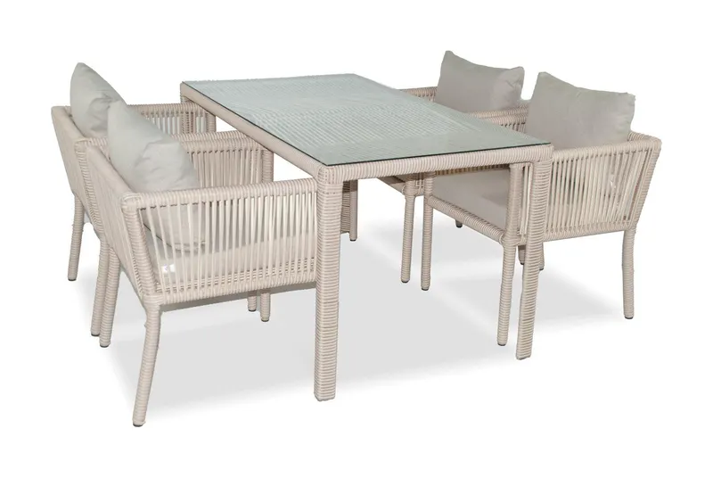 Set De Lounge De Grădină Vera 140, Maro Inchis, 140X75X80 Cm - arsiv8