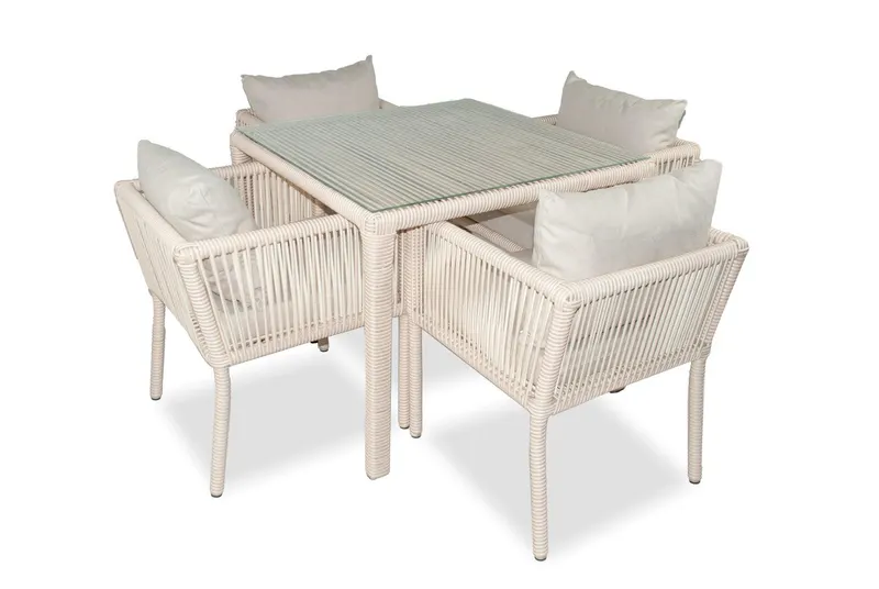Set De Lounge De Grădină Vera 90, Maro Inchis, 90X75X90 Cm - arsiv6