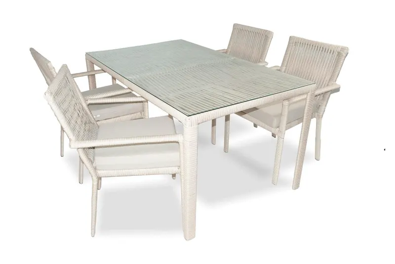 Set De Lounge De Grădină Leros 140, Maro Inchis, 140X75X80 Cm - arsiv5