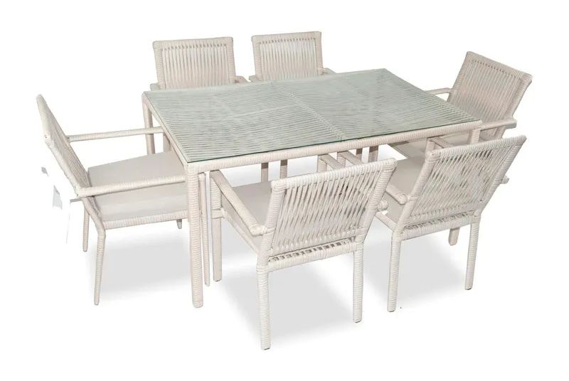 Set De Lounge De Grădină Leros 150, Maro Inchis, 150X75X90 Cm - arsiv9