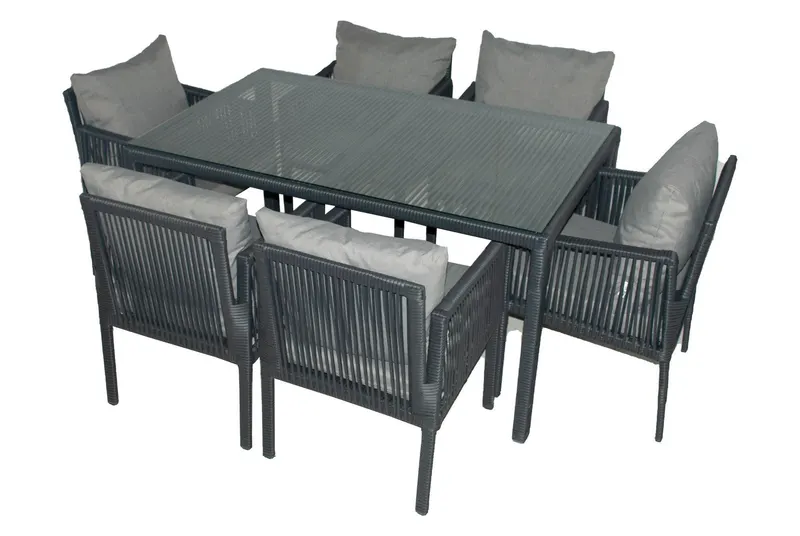 Set De Lounge De Grădină Otto 6, 6 piese, 150X76X90 Cm - Gri