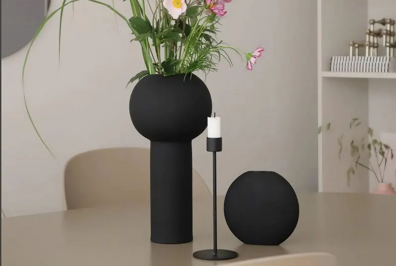Decoratiune CY0214 13x13 - Negru