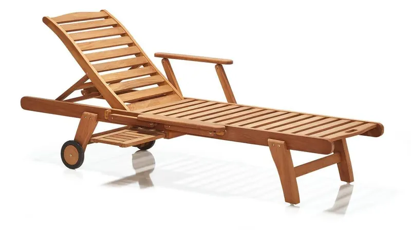 Șezlong Reha, Maro, 65X35X195 Cm - Maro
