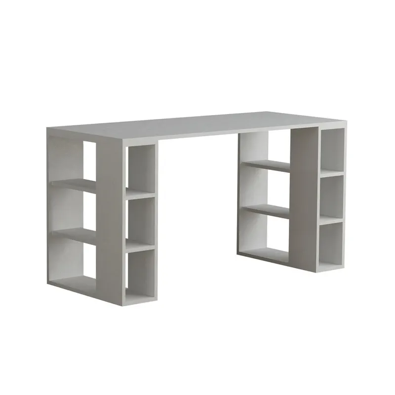 Birou Colmar, Diverse culori, 140x60x75 cm - Alb