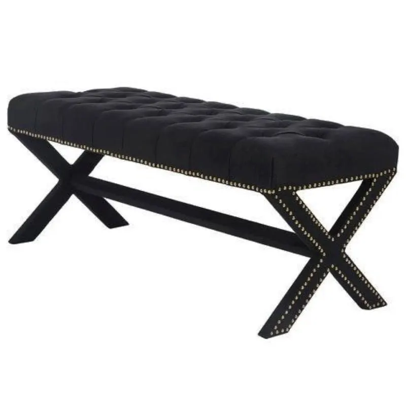 Taburet Pelona Capraz Pouffe 120, Diverse culori, 40x120 cm - Negru