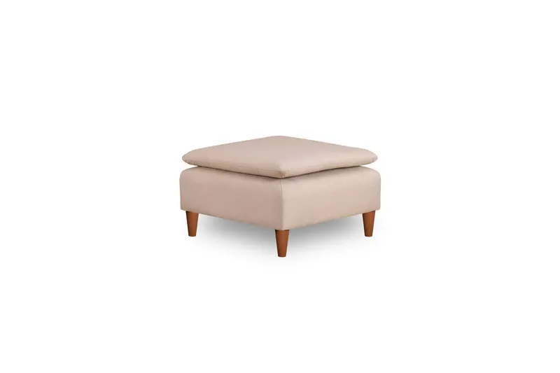 Taburet Lungo, Diverse culori, 75x75x46 cm - Crem