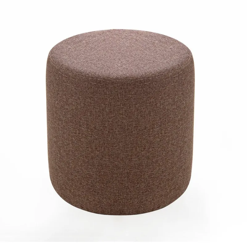 Taburet Silindir Puf, Diverse culori, 40x40x40 cm - Maro