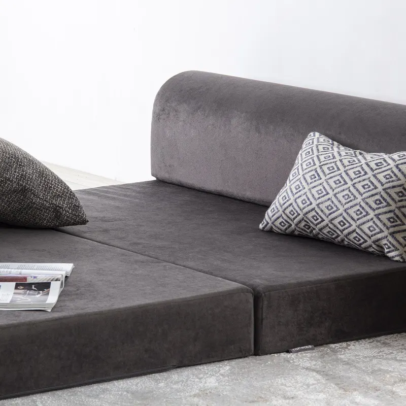 Canapea extensibilă 2 locuri Magic, Diverse culori, 120x82x57 cm - Antracit