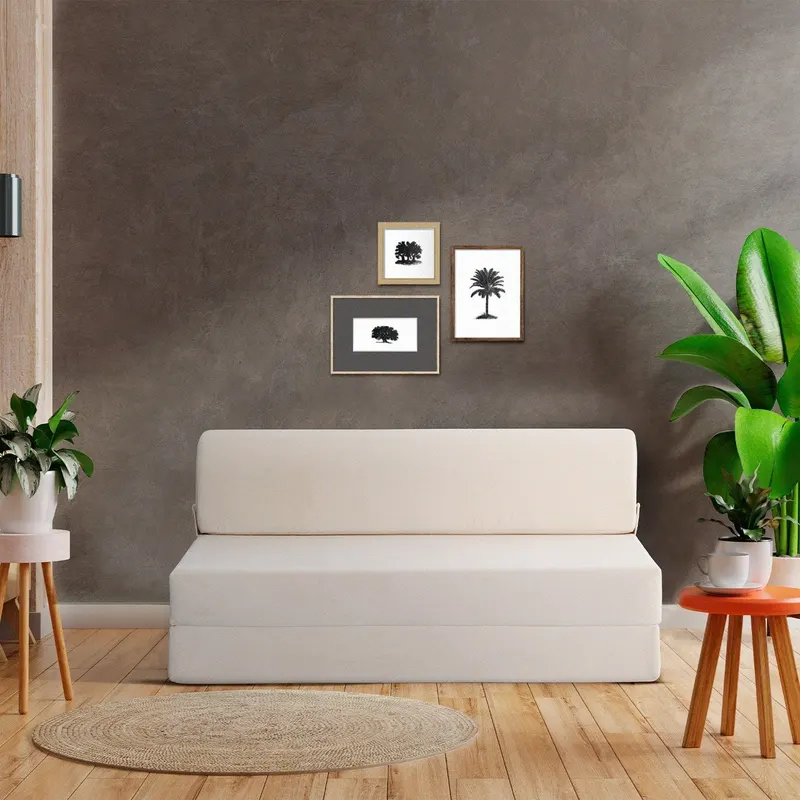 Canapea extensibilă 2 locuri Magic, Diverse culori, 120x82x57 cm - Bej