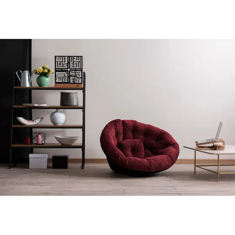 Taburet Kiku Large, Diverse culori, 90x56x70 cm - Bordo