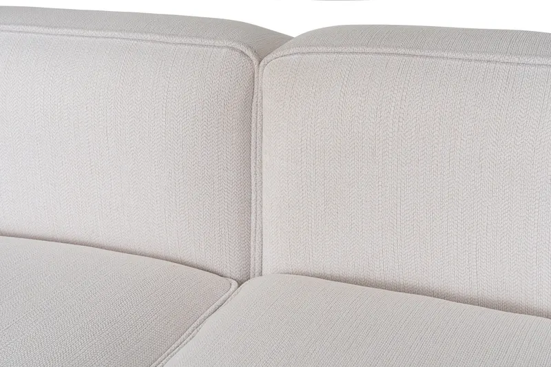 Canapea fixă 3 locuri More Pars (M4-M1-M2), Diverse culori, 280x90x69 cm - Alb