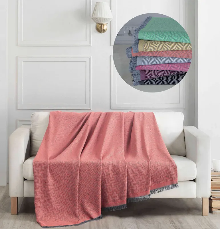 Cuvertură Elite, Diverse culori, 175x230 cm - Portocaliu