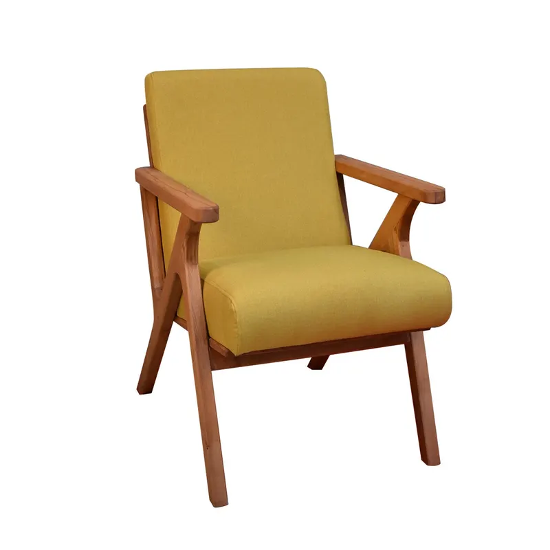 Scaun Melody, Diverse culori, 64x50x48 cm - Beech - Galben