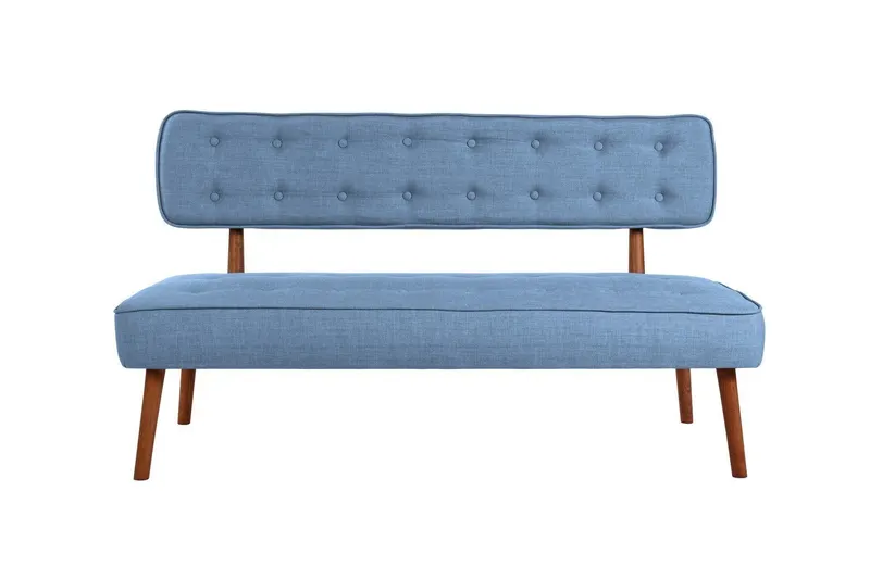 Canapea fixă 2 locuri Westwood Loveseat, Diverse culori, 140x64x78 cm - Indigo blue
