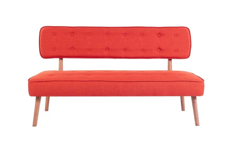Canapea fixă 2 locuri Westwood Loveseat, Diverse culori, 140x64x78 cm - Roșu cărămiziu