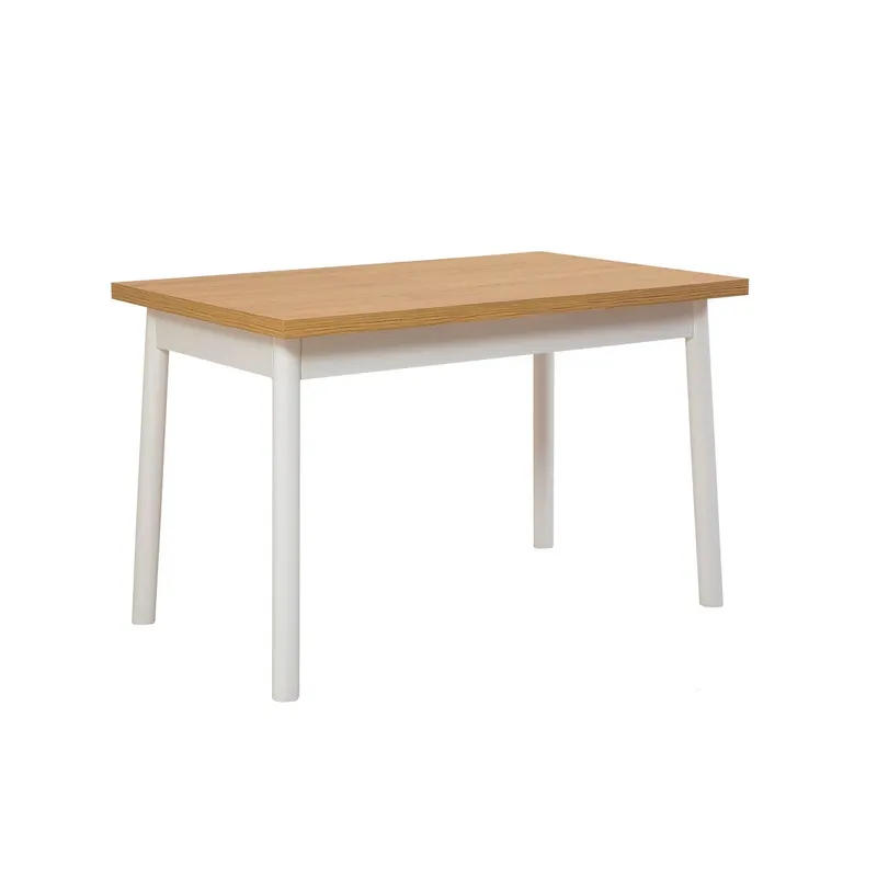 Masă dining Oliver Sbt - Karina, Diverse culori, 120x75x77 cm - Alb