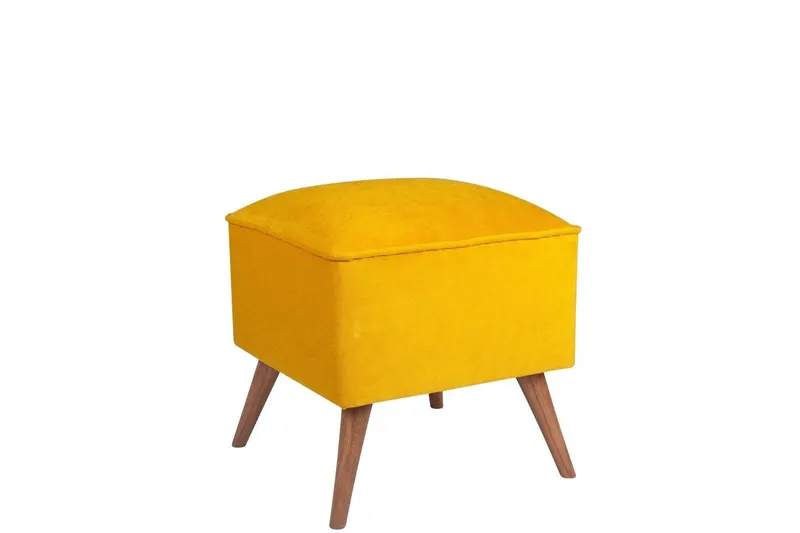 Taburet New Bern, Diverse culori, 41x41x44 cm - Galben