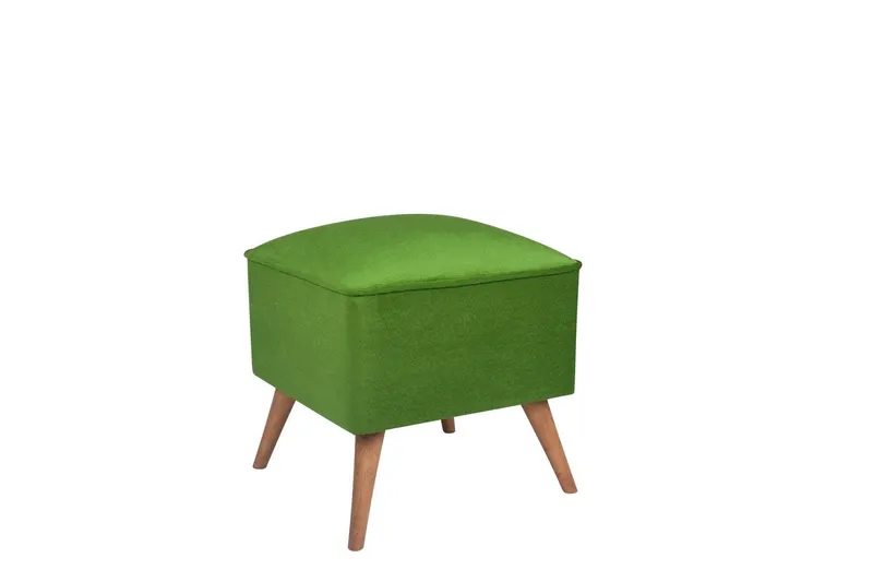 Taburet New Bern, Diverse culori, 41x41x44 cm - Verde
