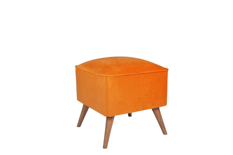 Taburet New Bern, Diverse culori, 41x41x44 cm - Portocaliu