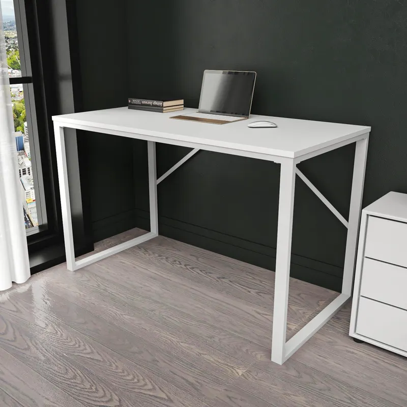 Birou Layton, Diverse culori, 120x60x74 cm - Alb