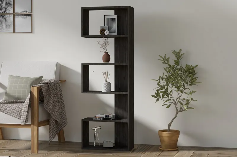 Bibliotecă Nebu, Diverse culori - Antracit