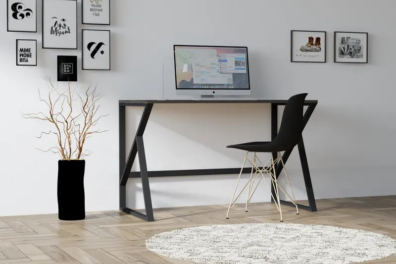 Birou Murren, Diverse culori, 120x60x75 cm - Antracit