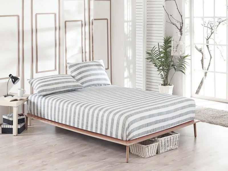 Set Lenjerie Hook, Diverse culori, Diverse configurații, Diverse dimensiuni - Gri / 3 bucăți / 160x200 cm