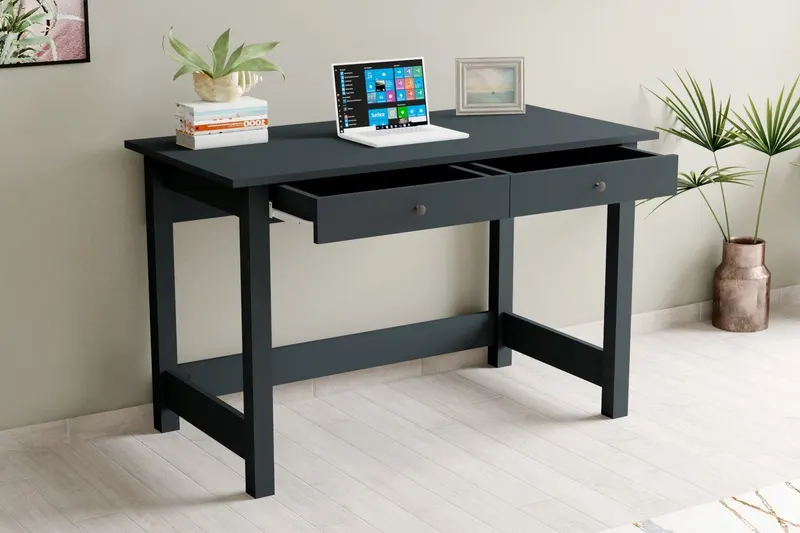 Birou Paris, Diverse culori, Diverse dimensiuni - Antracit / 120x60x76 cm