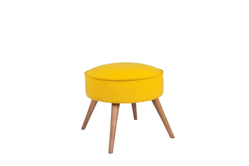 Taburet Boyce, Diverse culori, Diverse dimensiuni - Galben / 45x45x41 cm