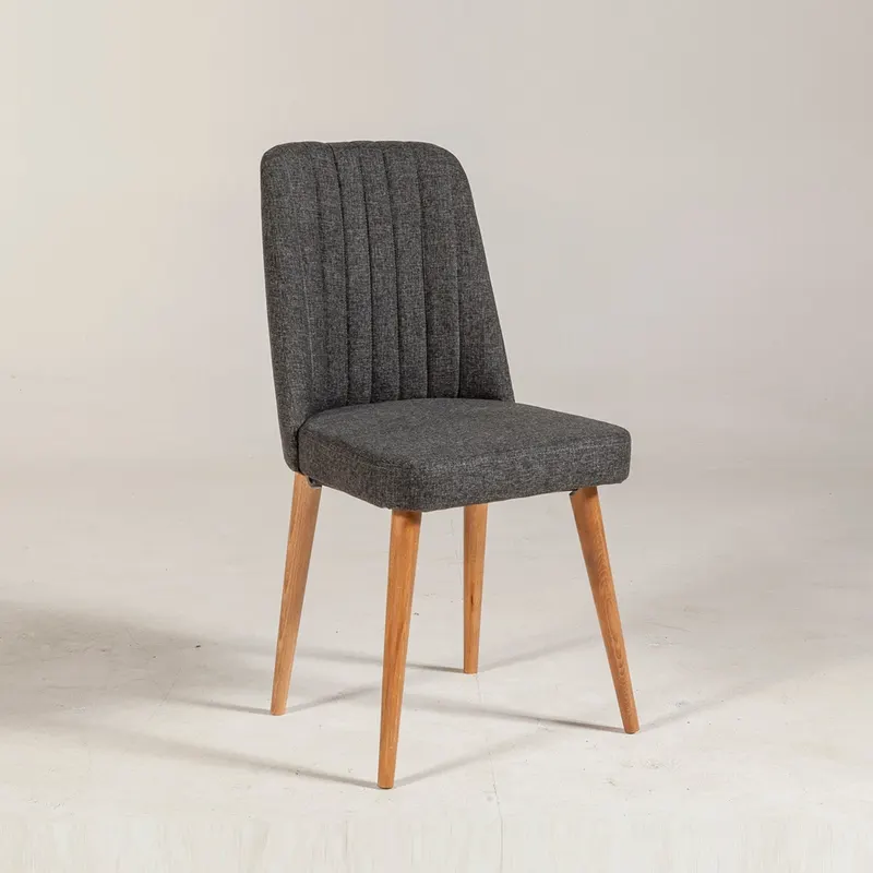 Scaun Vina Sandalye, Diverse culori, Diverse dimensiuni - Pin atlantic - Antracit / 47x46x89 cm