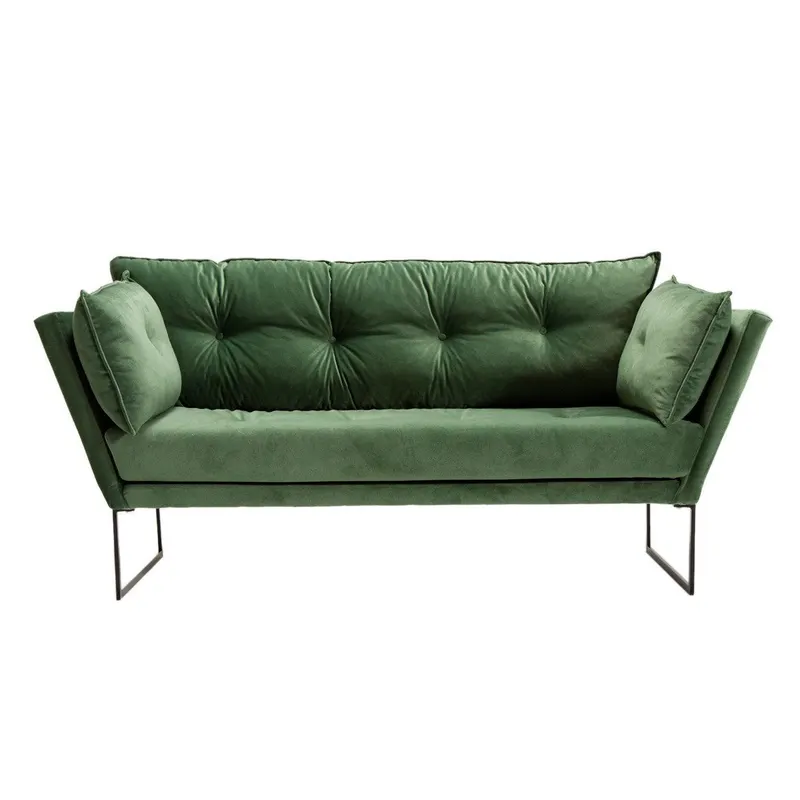 Canapea fixă Relax, Diverse culori, Diverse configurații, Diverse dimensiuni - Verde / 2 locuri / 175x88x80 cm