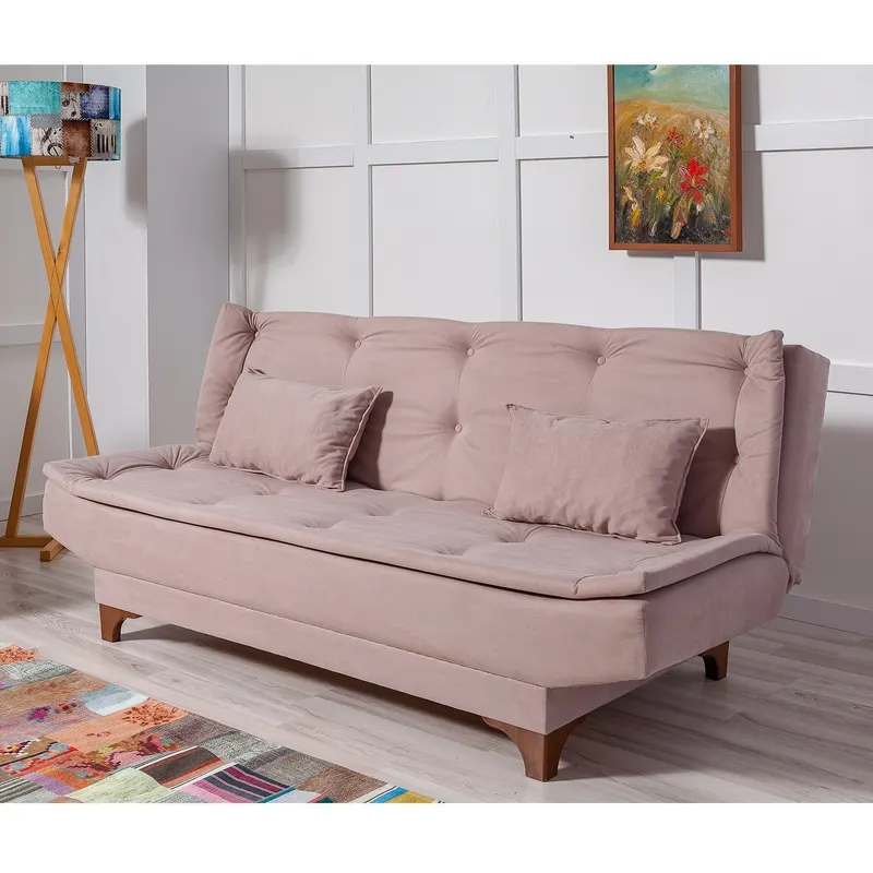 Canapea extensibilă 3 locuri Kelebek, Diverse culori, 190x85x90 cm - Rock