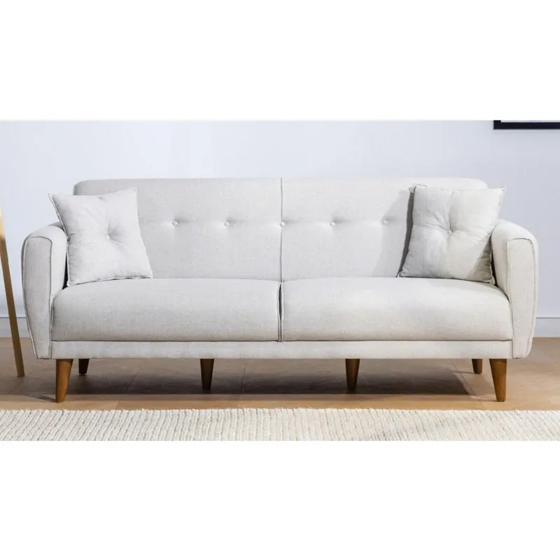 Canapea extensibilă Aria, 3 locuri, Diverse culori, 205x80x85 cm - Bej