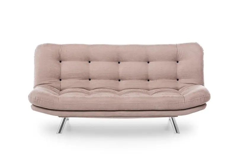 Canapea extensibilă 3 locuri Misa, Diverse culori, 200x105x95 cm - Mink