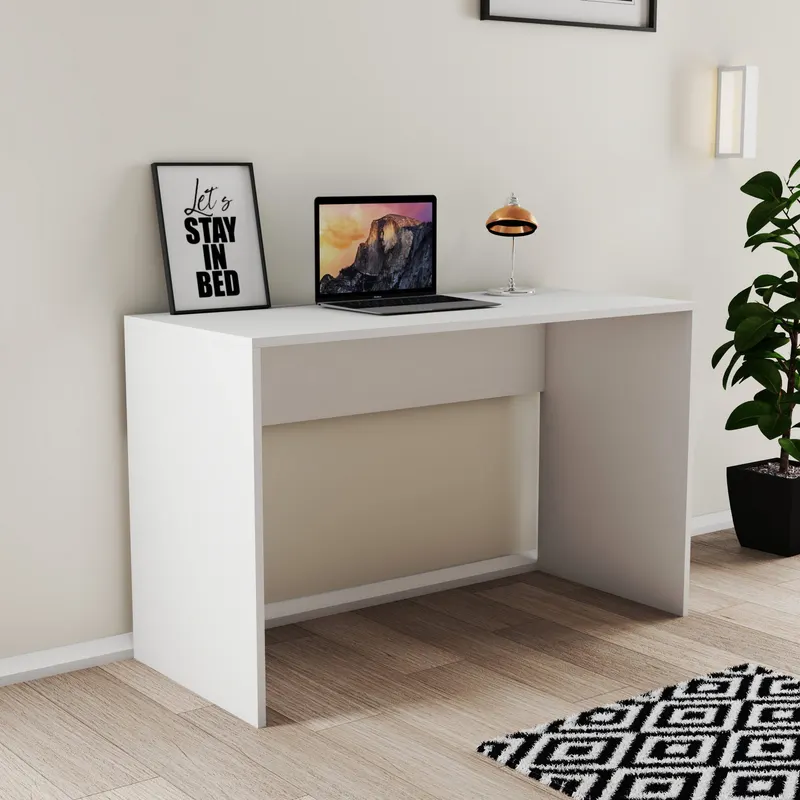 Birou Silence - 1912, Alb, 120x52x75 cm - Alb