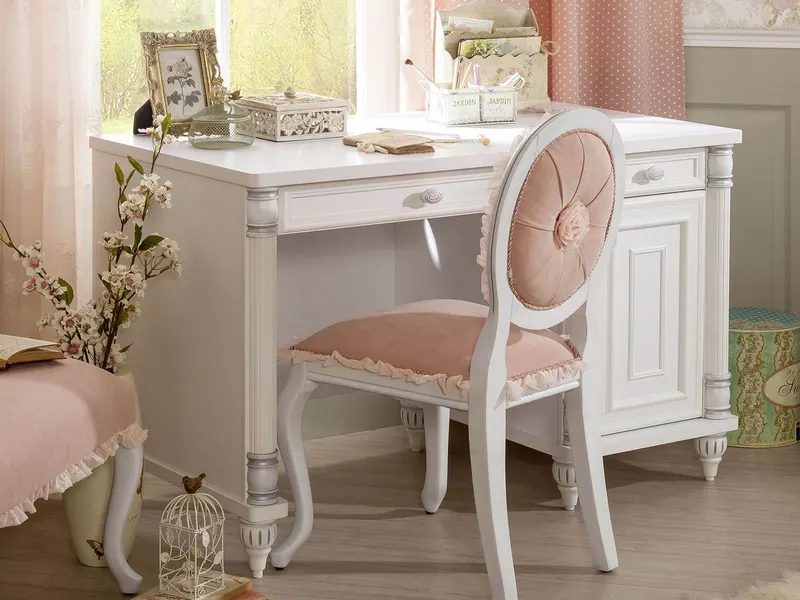 Birou Romantic, Multicolor, 117x61x75 cm - Multicolor