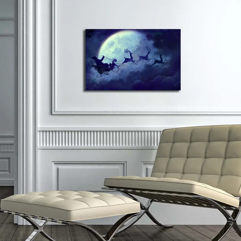 Tablou canvas 4570YYC-002, Multicolor, 45x70x3 cm - Multicolor