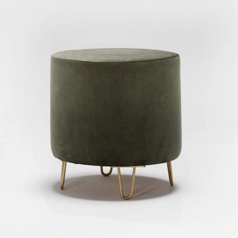 Taburet Asmara 22, Khaki, 40x40x40 cm - Bej
