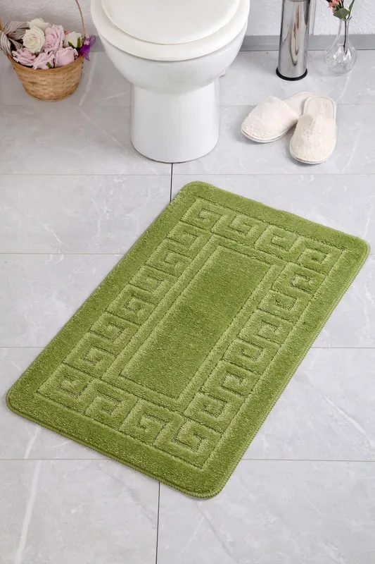 Covoraș de baie Ethnic (50 x 70), Verde, 50x70 cm - Verde