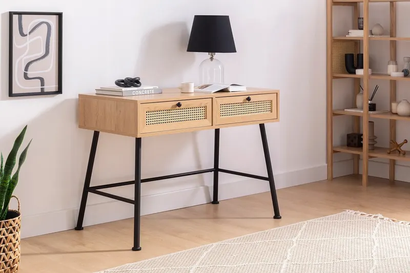 Birou Nala 107, Natur, 107x58x83 cm - Natural