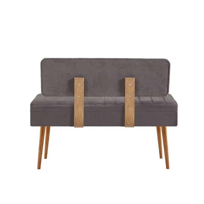 Taburet Vina 1501 - 1 - Anthracite, Atlantic, Pin atlantic - Antracit, 110x40x83 cm - Antracit - Natural