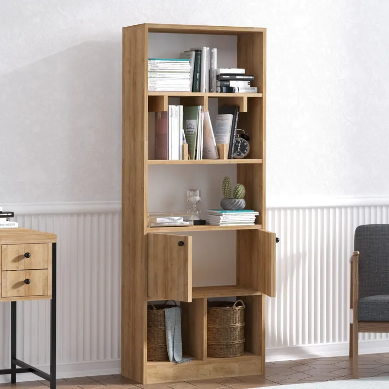 Bibliotecă Marisa, Stejar, 60x170x30 cm - Stejar