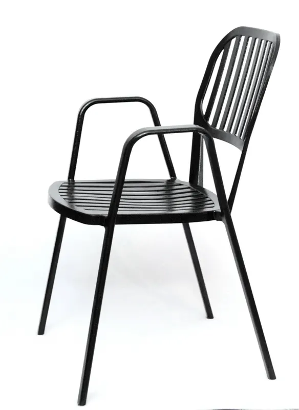 Scaun N00252, Negru, 40x42x84 cm - Negru