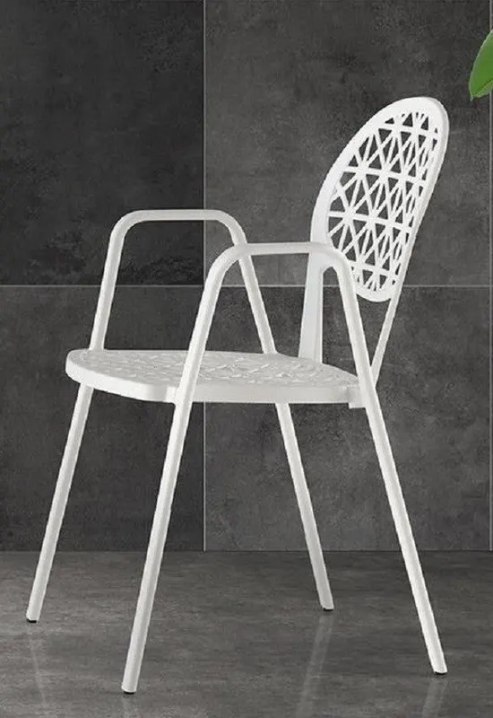 Scaun N00254, Steel, 40x42x84 cm - Gri