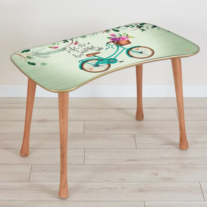 Masă pentru copii PMTK08-TBL, Multicolor, 90x52x60 cm - Multicolor