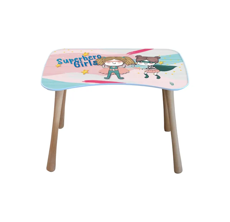 Masă pentru copii PSTK04-TBL, Multicolor, 65x60x41 cm - Multicolor